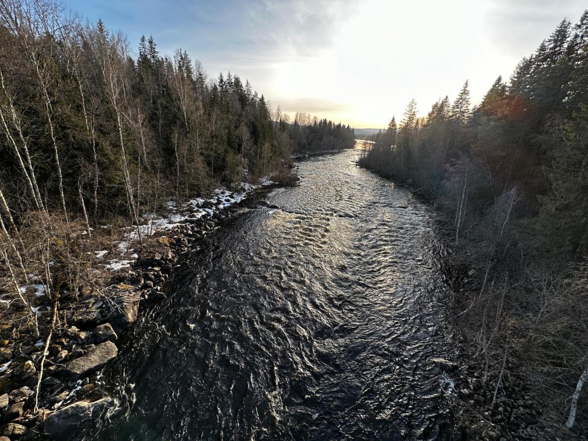 Ljungaverk Takvaning Med Ekgolv Och Badkar Naera Aelven Exterior photo